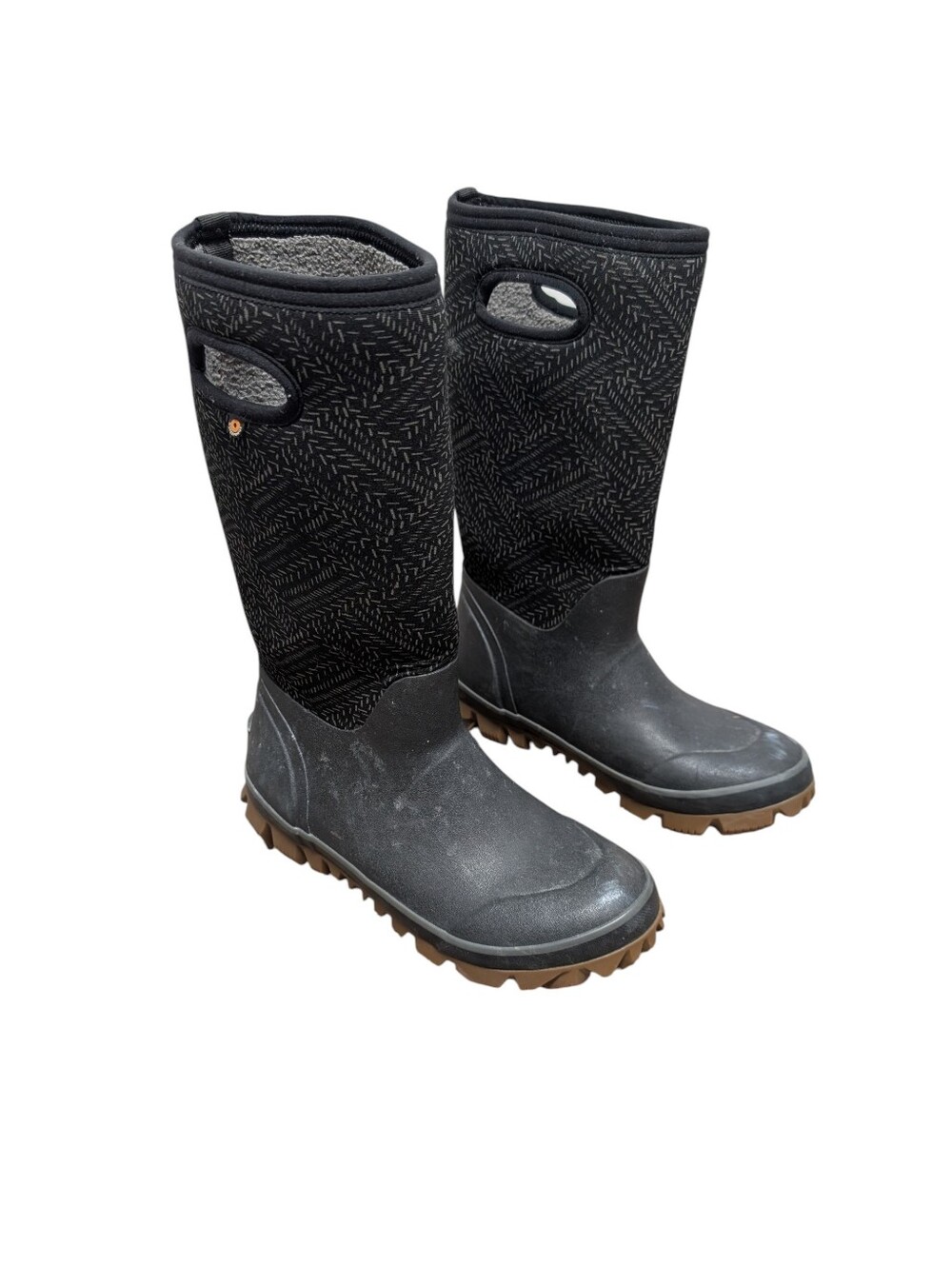 BOGS Women's Black Waterproof Rain Boots Size 7